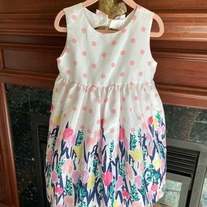 Gymboree Girls Floral dress 5T special occasion 💕